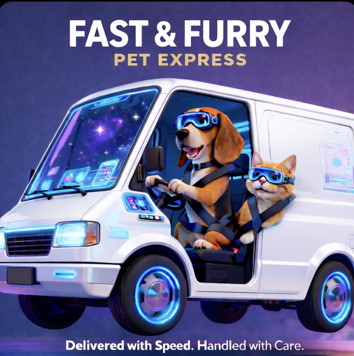 Fast & Furry Pet Express | Nationwide Pet & Service Animal Transportation